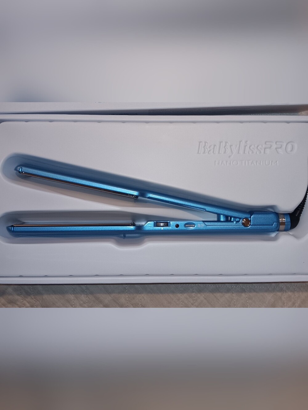BaByliss Metallic Blue Ceramic Hair Straightener